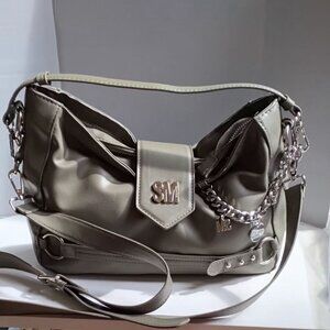 Steve Madden Faux Leather Crossbody or Hand Satchel Handbag